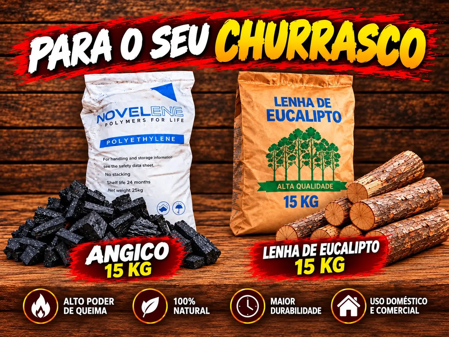 Angico / Eucalipto